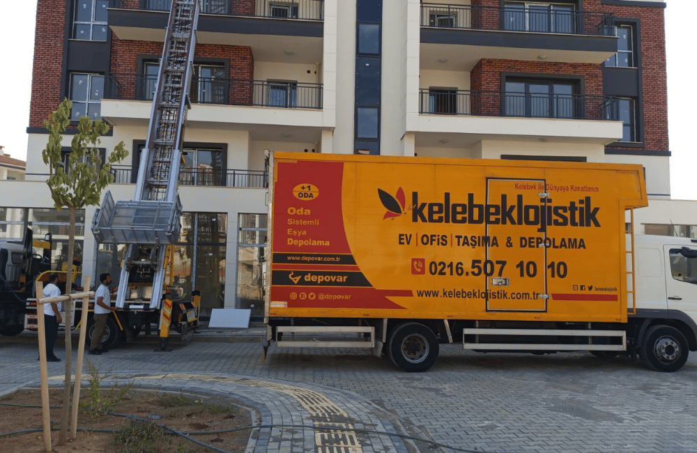 Moda dış cephe nakliyat kompakt asansörü kurulumu